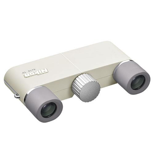 4x10 DCF Binoculars in Ivory White Product Image (Secondary Image 1)
