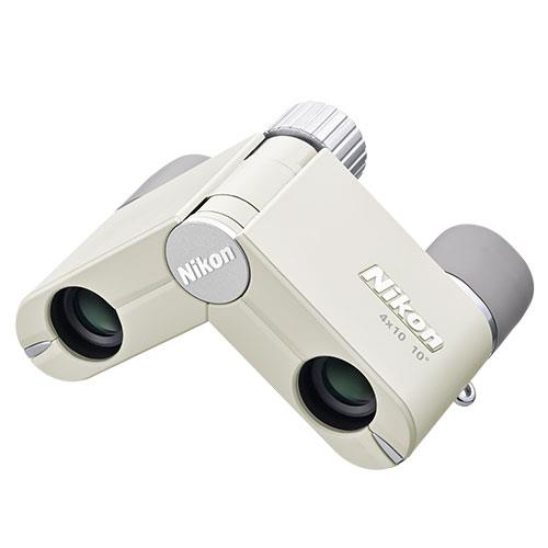 4x10 DCF Binoculars in Ivory White Product Image (Secondary Image 3)