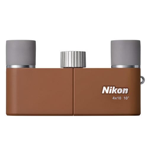 4x10 DCF Binoculars in Amber Brown Product Image (Secondary Image 4)
