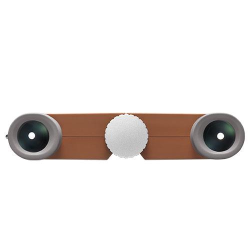 4x10 DCF Binoculars in Amber Brown Product Image (Secondary Image 5)