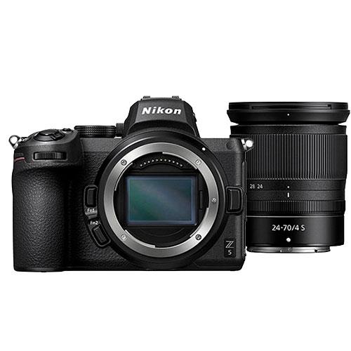 Z 5 Mirrorless Camera with Nikkor Z 24-70mm f/4 S Lens Product Image (Primary)