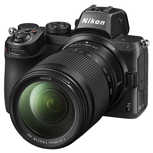Z 5 Mirrorless Camera with Nikkor Z 24-200mm F/4-6.3 Lens Product Image (Primary)