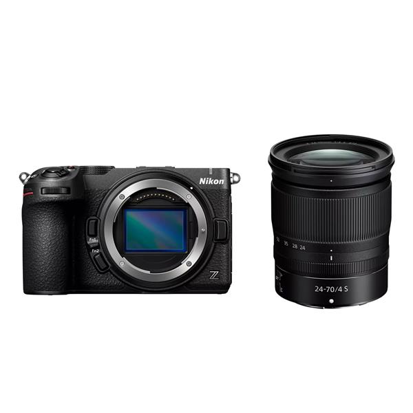 Z5IIC Mirrorless Camera in Black with Nikkor Z 24-70mm f/4 S Lens Product Image (Primary)