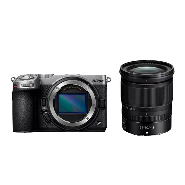 Z5IIC Mirrorless Camera in Silver with Nikkor Z 24-70mm f/4 S Lens Product Image (Primary)