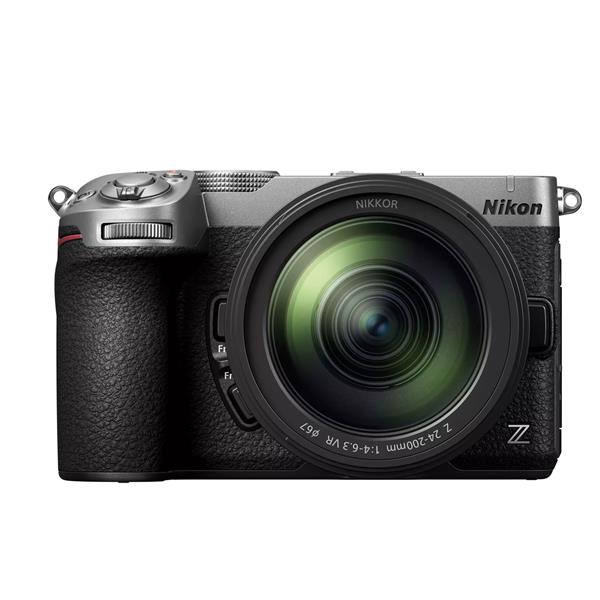 Z5IIC Mirrorless Camera in Silver with Nikkor Z 24-200mm f/4-6.3 Lens Product Image (Primary)