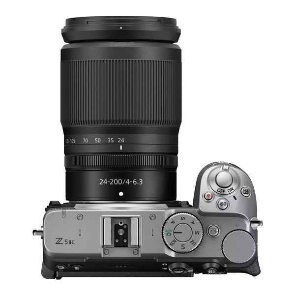 Z5IIC Mirrorless Camera in Silver with Nikkor Z 24-200mm f/4-6.3 Lens Product Image (Secondary Image 3)