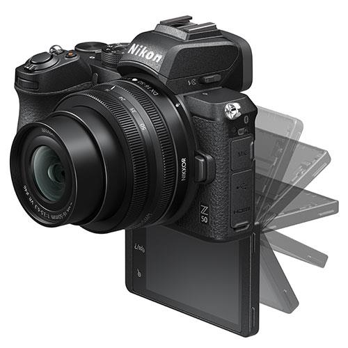 Z 50 Mirrorless Camera with DX 16-50mm VR Lens Product Image (Secondary Image 3)