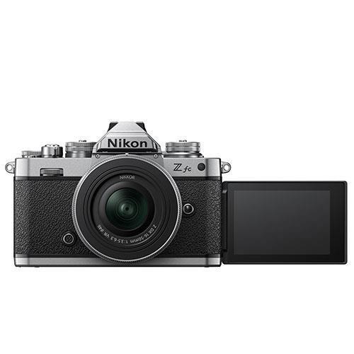 Z fc Mirrorless Camera with Nikkor Z DX 16-50mm and Z DX 50-250mm Lenses Product Image (Secondary Image 4)