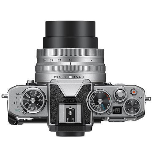Z fc Mirrorless Camera with Nikkor Z DX 16-50mm and Z DX 50-250mm Lenses Product Image (Secondary Image 5)