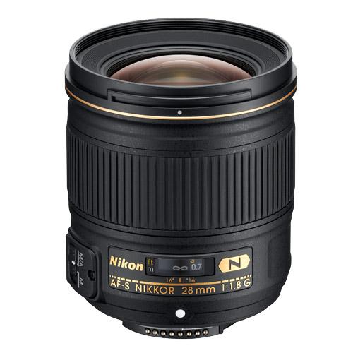 AF-S Nikkor 28mm f/1.8G Lens  Product Image (Primary)