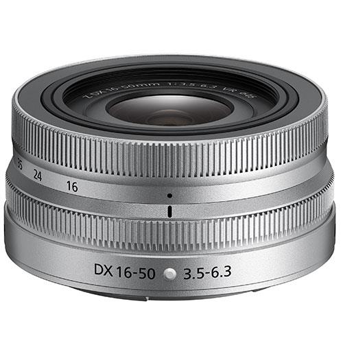 Nikkor Z DX 16-50mm f/3.5-6.3 VR Silver Edition Lens Product Image (Primary)