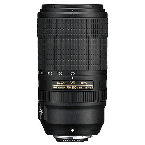 AF-P 70-300mm f/4.5-5.6E ED VR Lens Product Image (Primary)