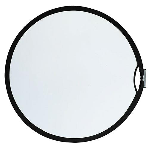 White and Silver 80cm Reflector Product Image (Primary)