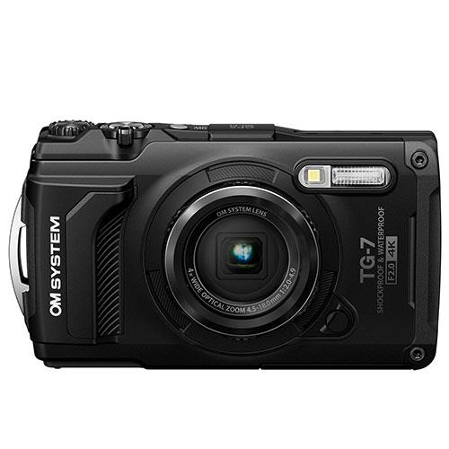 Tough TG-7 Digital Camera in Black Product Image (Primary)