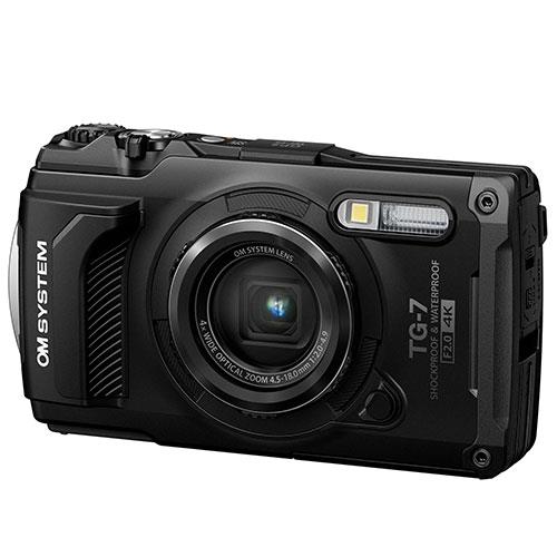 Tough TG-7 Digital Camera in Black Product Image (Secondary Image 1)