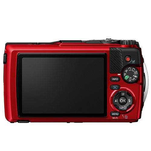 Tough TG-7 Digital Camera in Red Product Image (Secondary Image 2)