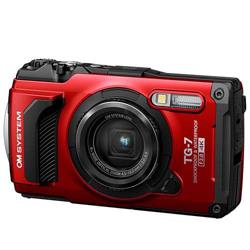 Tough TG-7 Digital Camera in Red Product Image (Secondary Image 4)