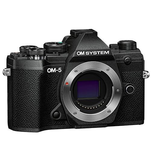 OM-5 Mirrorless Camera Body in Black  Product Image (Primary)