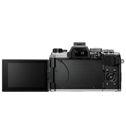 OM-5 Mirrorless Camera in Silver with 12-45mm F4 Pro Lens Product Image (Secondary Image 2)