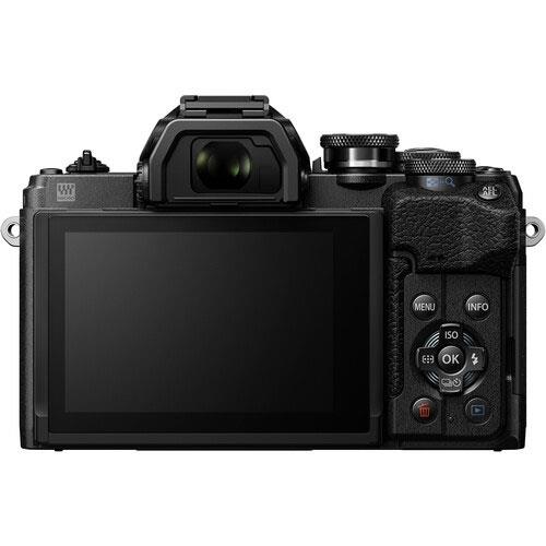 OM-D E-M10 Mark IV Mirrorless Camera in Black with 14-42mm F/3.5-5.6 Lens Product Image (Secondary Image 1)