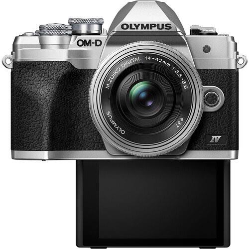 Buy Olympus OM-D E-M10 Mark IV Mirrorless Camera in Silver with 14 