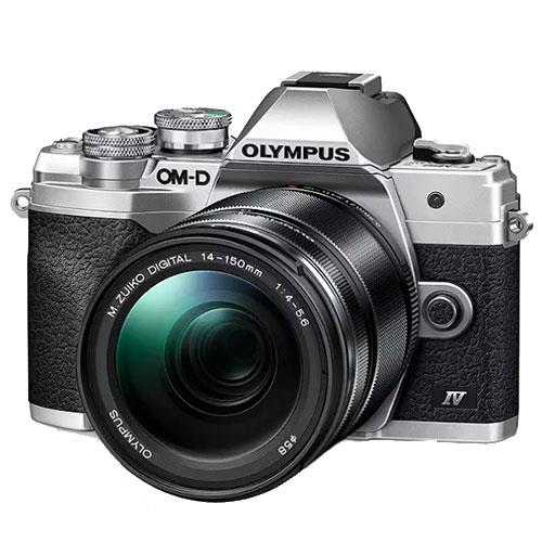 Buy OM System OM-D E-M10 Mark IV Mirrorless Camera in Silver with