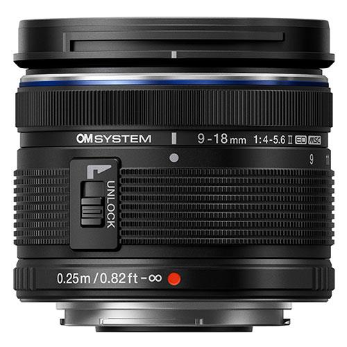 Buy OM System M.Zuiko Digital ED 9-18mm F4.0-5.6 II Lens - Jessops