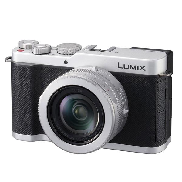 Lumix L10 Digital Camera in Silver Product Image (Secondary Image 1)
