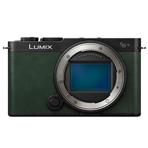 Lumix S9 Mirrorless Camera Body in Green Product Image (Primary)