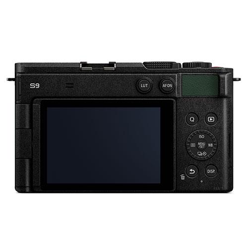 Lumix S9 Mirrorless Camera Body in Green Product Image (Secondary Image 1)