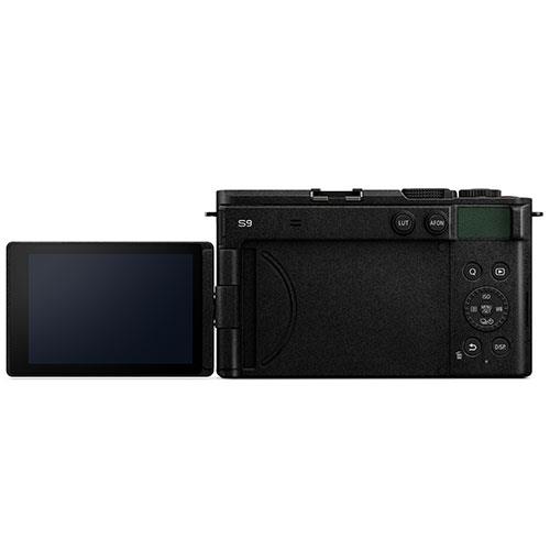 Lumix S9 Mirrorless Camera Body in Green Product Image (Secondary Image 2)