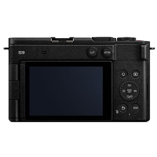 Lumix S9 Mirrorless Camera Body in Black Product Image (Secondary Image 1)