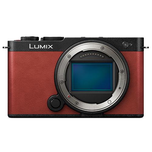 Lumix S9 Mirrorless Camera Body in Red Product Image (Primary)