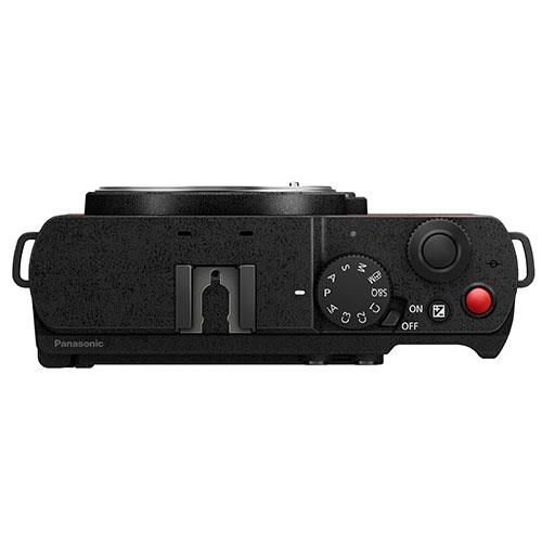 Lumix S9 Mirrorless Camera Body in Red Product Image (Secondary Image 4)