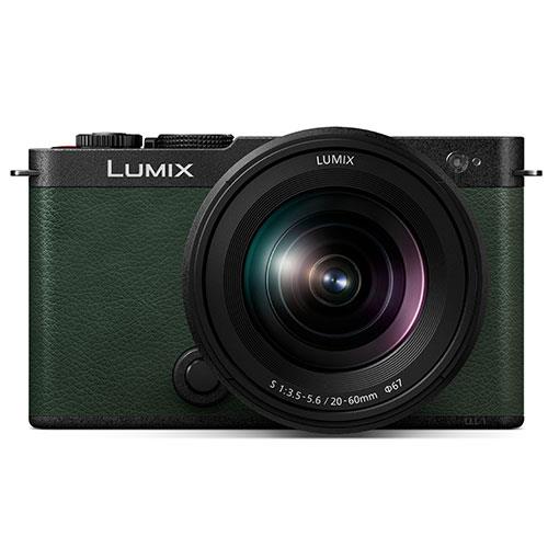 Lumix S9 Mirrorless Camera in Green with Lumix S 20-60mm F3.5-5.6 Lens Product Image (Primary)