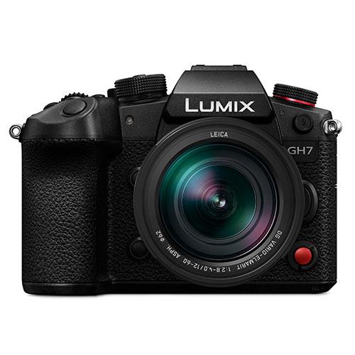 Lumix GH7 Mirrorless Camera with Leica 12-60mm f2.8-4.0 Lens Product Image (Primary)