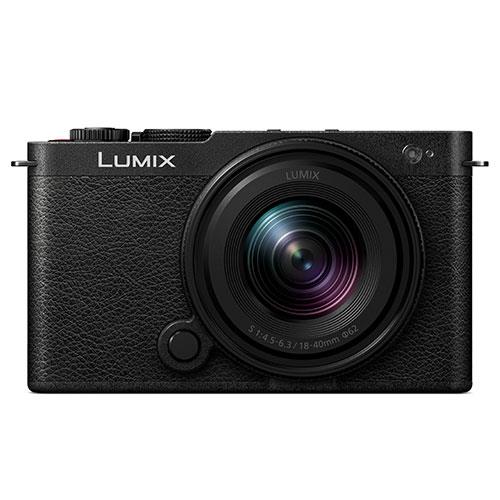 Lumix S9 Mirrorless Camera in Black with Lumix S 18-40mm F4.5-6.3 Lens Product Image (Primary)