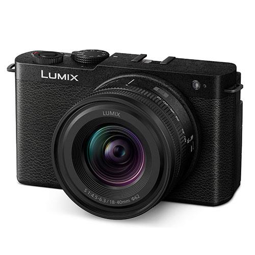 Lumix S9 Mirrorless Camera in Black with Lumix S 18-40mm F4.5-6.3 Lens Product Image (Secondary Image 3)