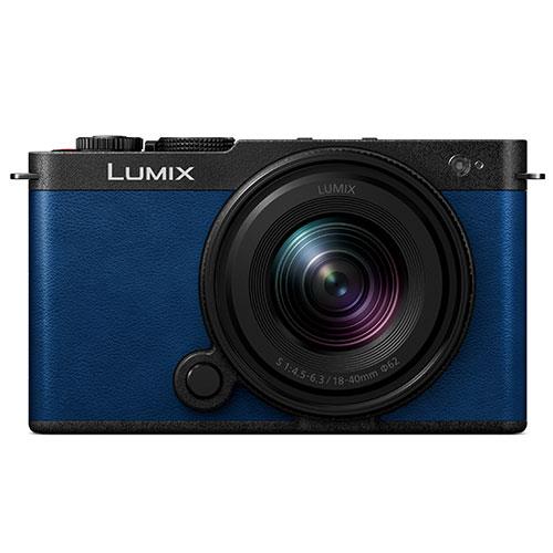 Lumix S9 Mirrorless Camera in Blue with Lumix S 18-40mm F4.5-6.3 Lens Product Image (Primary)