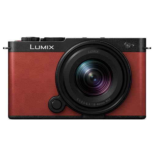 Lumix S9 Mirrorless Camera in Red with Lumix S 18-40mm F4.5-6.3 Lens Product Image (Primary)