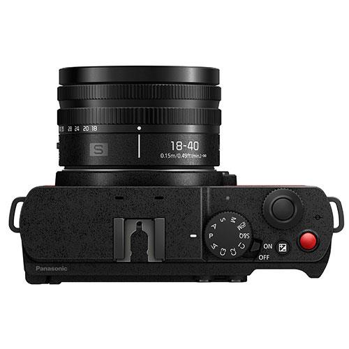 Lumix S9 Mirrorless Camera in Red with Lumix S 18-40mm F4.5-6.3 Lens Product Image (Secondary Image 4)