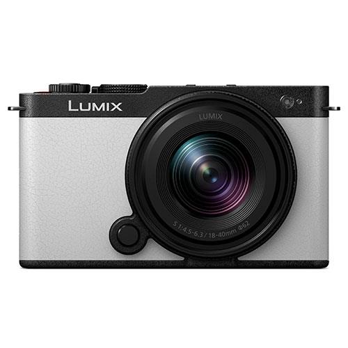 Lumix S9 Mirrorless Camera in White with Lumix S 18-40mm F4.5-6.3 Lens Product Image (Primary)