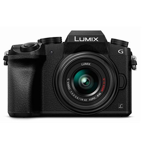 Lumix DMC-G7 Compact System Camera in Black + 14-42mm Lens Product Image (Secondary Image 1)