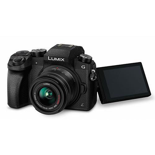Lumix DMC-G7 Compact System Camera in Black + 14-42mm Lens Product Image (Secondary Image 4)