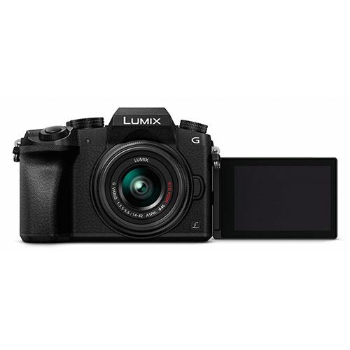 Lumix DMC-G7 Compact System Camera in Black + 14-42mm Lens Product Image (Secondary Image 5)