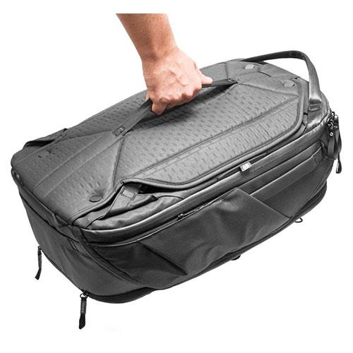 Travel Backpack 45L in Black Product Image (Secondary Image 4)