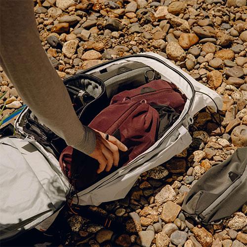 Outdoor Backpack 25L in Cloud Product Image (Secondary Image 5)