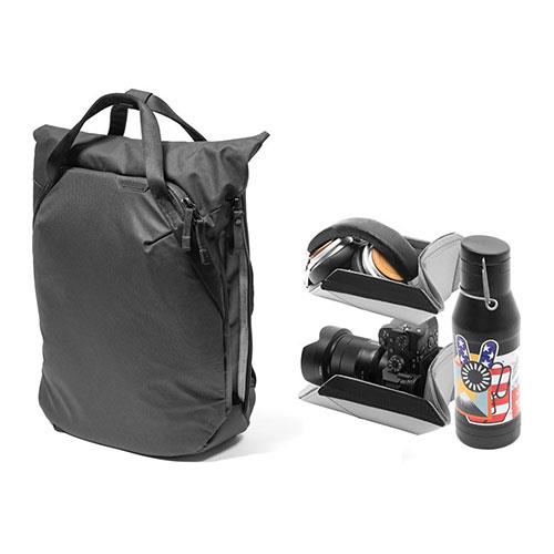 Everyday Totepack V2 20L in Black Product Image (Secondary Image 2)