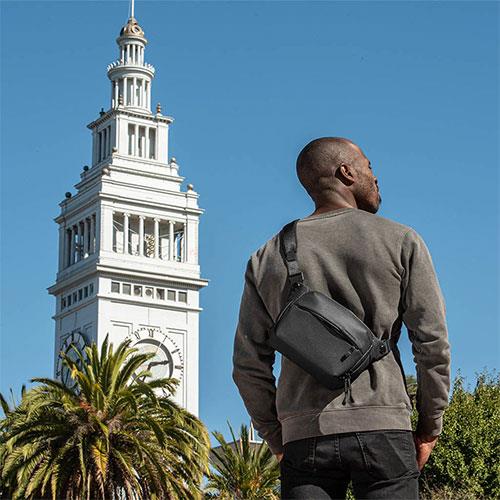 Everyday Sling 3L V3 in Black Product Image (Secondary Image 3)