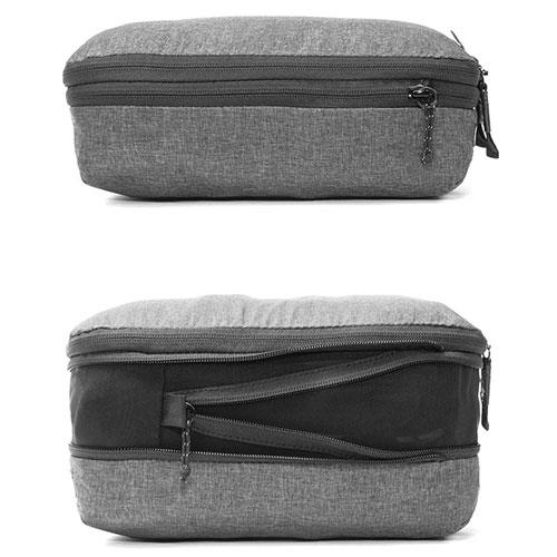Packing Cube Medium in Charcoal Product Image (Secondary Image 4)